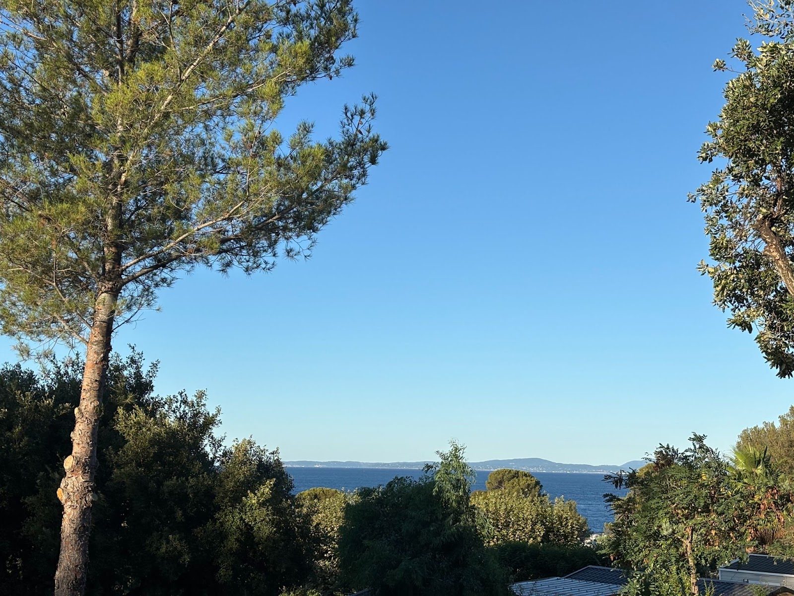 Sea view from Saint-Raphaël
